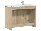 Bathroom Furniture Set Sonoma Oak 81 x 40 x 84.5 cm 3404360