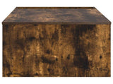 Coffee Table Smoked Oak 95 x 50 x 34 cm Engineered Wood 8000168