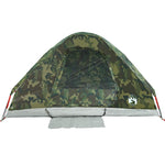 ZNTS Camping Tent Dome 4-Person Camouflage Waterproof 4009644