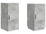 Cabinet Set 2 pcs Concrete Grey Engineered Wood 3416793