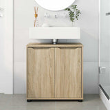 Bathroom Basin Cabinet with Shelf Sonoma Oak 60 x 30 x 60 cm 888749