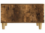 Coffee Table Smoked Oak 49 x 50 x 40 cm Engineered Wood 894740