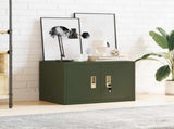 Storage Cabinet Olive Green 60 x 40 x 40 cm Steel 891716