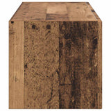 TV Wall Cabinet Old Wood 98 x 31 x 29.5 cm Engineered Wood 892245
