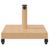 Outdoor Umbrella Base Light wood 45 x 45 x 31.5 cm 42010007