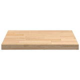 Kitchen Worktop 60x63.5x4 cm Solid Wood Oak Rectangular 4009002