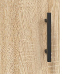 Highboard Sonoma Oak 69.5x34x180 cm Engineered Wood 3189984