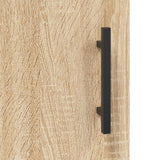 Highboard Sonoma Oak 69.5x34x180 cm Engineered Wood 3189984