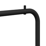 Clothes Rack with Storage Black 100 x 56 x 154 cm Steel 868444