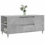 Coffee Table Concrete Grey 102x44.5x50 cm Engineered Wood 830992