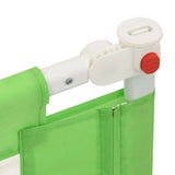 Toddler Safety Bed Rail Green 200x25 cm Fabric 10197