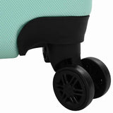 Suitcase with Lock 3 pcs Mint green 50 x 31 x 78 cm ABS Plastic 42006253