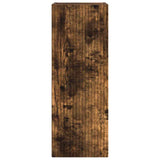 TV Wall Cabinet Wall-mounted 2 pcs Smoked Oak 30 x 31 x 80 cm 892300