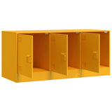 TV Cabinet Mustard Yellow 99x39x44 cm Steel 841646