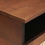 Coffee Table with Drawer 80 x 54 x 40 cm Solid Mango Wood 4018893