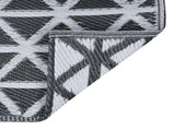 310419 Outdoor Carpet ARAKIL Black 190x290 cm PP