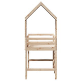 Loft Bed with Ladder and Roof without Mattress 90x200 cm 3282030