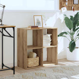 Bookcase Artisian Oak 68.5x32x68.5 cm Engineered Wood 852833