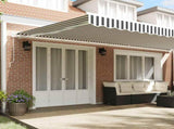 Manual Retractable Awning Anthracite&White 600x300 cm 3216032