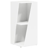Side Shelf White 33 x 32 x 70.5 cm Engineered Wood 892407
