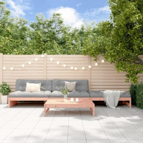 4 Piece Garden Lounge Set Solid Wood Douglas 3186632