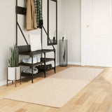 Rug HUARTE Short Pile Soft and Washable Beige 80x250 cm 375016