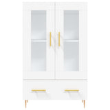 Highboard White 69.5x31x115 cm Engineered Wood 828284