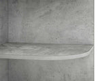 Corner Shelf 3-Tier 41.5 x 41.5 x 107.5 cm Engineered Wood 8016345