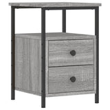 Bedside Cabinet Grey Sonoma 34x35.5x50 cm Engineered Wood 826019