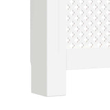 Radiator Cover White 112x19x81.5 cm MDF 284323