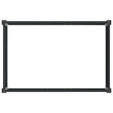 Garden Raised Bed Black 150 x 100 x 91 cm 42038983