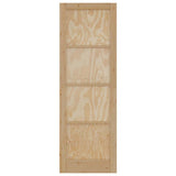 Interior Door ORKDAL Brown 78 x 232 cm Plywood 4102663