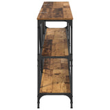Console Table Old Wood 180 x 30 x 75 cm Engineered Wood 881905