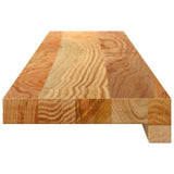 Window Sills 2 pcs Light Brown 90x15x2 cm Solid Wood Oak 4009127