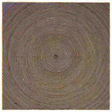 Area Rugs Black 300 x 300 cm Jute 42010750