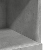 Highboard Concrete Grey 80x42.5x124 cm Engineered Wood 3281388