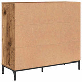 Sideboard Old Wood 89.5 x 33 x 82 cm Engineered Wood 883462