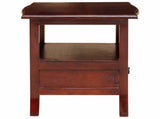 Bedside Cabinet Brown 40 x 40 x 45,5 cm Solid Mahogany Wood 42009932