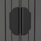 Garden Shed Light Grey 192x440x223 cm Galvanised Steel 3147441