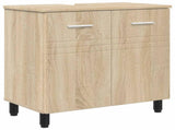 Bathroom Vanity Unit Sonoma Oak 60 x 35 x 60 cm Engineered Wood 889407