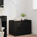 Storage Cabinet 80 x 48 x 57 cm Engineered Wood Black 888818