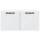 Wall-Mounted TV Cabinet White 59.5 x 41 x 30 cm Engineered Wood 898675