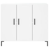 Sideboard White 90x34x80 cm Engineered Wood 828108
