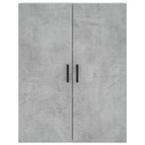 Wall Mounted Cabinets 2 pcs Concrete Grey 69.5x34x90 cm 3195623