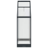 Garden Greenhouse with Door Anthracite 183.5 x 63.5 x 207 cm 42036858