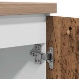 Sink Bottom Cabinet Lyon Old Wood 80x46x81.5 cm Engineered Wood 856077
