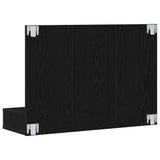 Mirror Cabinet Black Oak 90 x 31.5 x 62 cm Engineered Wood 862781