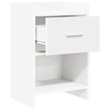 Bedside Tables 2 pcs White 40 x 30 x 60 cm Engineered Wood 8010980