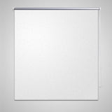 ZNTS Roller Blind Blackout 120 x 175 cm White 240123