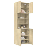 Highboard Sonoma Oak 80x42.5x249 cm Engineered Wood 3281359